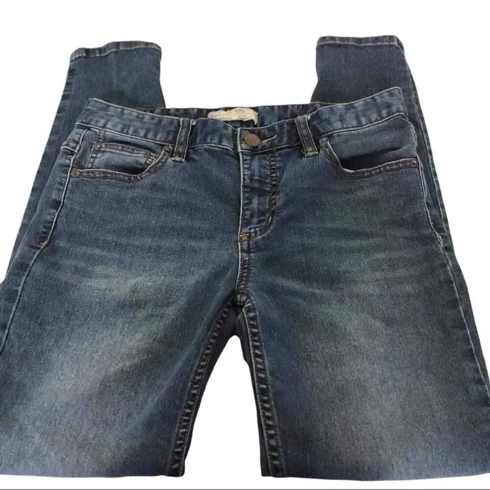 Free People Distressed Skinny Jeans
